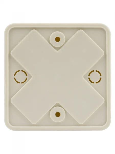 Коробка распаячная КР 75х75х20 ОП, сл. кость, IP40, инд. штрихкод TDM