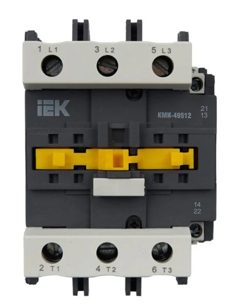 Контактор КМИ-49512 95А 400В/AC3 1HО 1H3 IEK KKM41-095-400-11