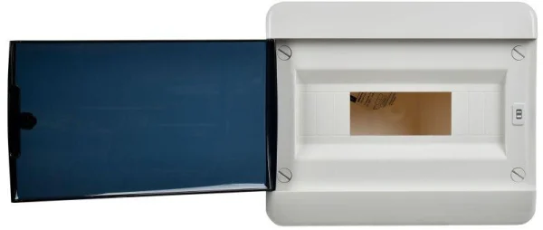 Корпус пластиковый ЩРН-П-12 IP41 черн. прозр. дверь TEKFOR IEK TF5-KP12-N-12-41-K01-K03