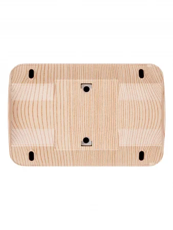 Розетка угловая двойная 2П+3 открытой установки с з/ш IP20 250В 16А сосна "Ладога" TDM