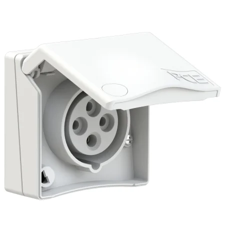 844-6v PCE Розетка встраиваемая 16А/400V/3P+E/IP44