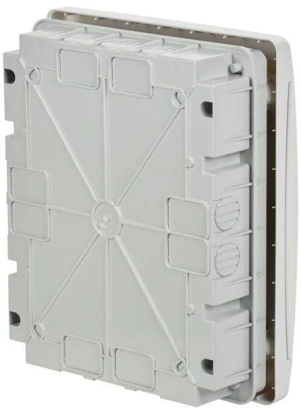 Корпус пластиковый ЩРВ-П-18 IP41 бел. дверь UNION Compact IEK UIC-KP13-V-18-41-K01