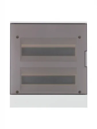 Бокс в нишу Basic E 24М сер. прозр. дверь (с клемм) ABB 1SZR004002A1207
