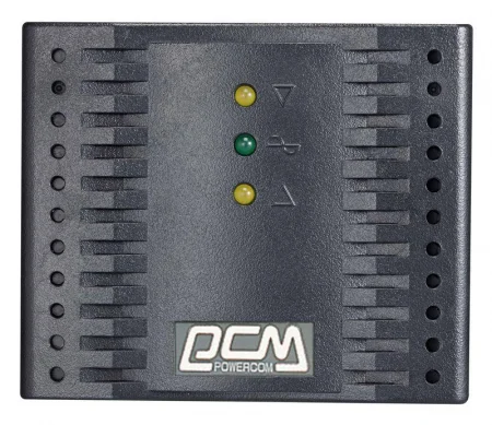 Стабилизатор напряжения TCA-1200 600Вт 1200В.А черн. POWERCOM 802506