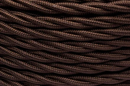 Провод ретро 3х1.5 глянец корич. (уп.50м) Bironi B1-434-072-50