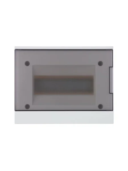 Бокс настенный Basic E 8М сер. прозр. дверь (с клемм) ABB 1SZR004002A2203