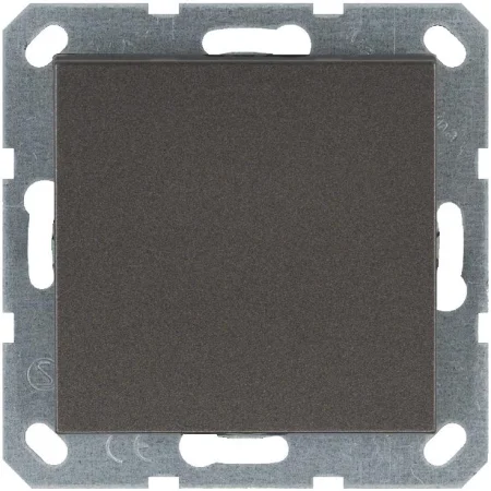 Переключатель проходной 1-кл. 10А IP20 механизм мокко Jasmart G3012Z