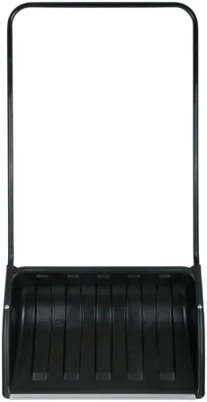 Скрепер для уборки снега пластиковый металлическая ручка 700x465x1360мм КУРС 68135