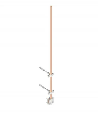 Молниеприемник с держателями (дл.1.5м) медь DKC NL7150CU