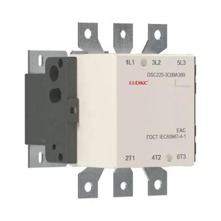 Контактор магнитный DSC225-3C00A380 225А 110кВт (AC3) 380В AC DKC DSC225-3C00A380
