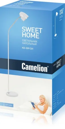 Светильник KD-309 напол. C01 бел. Camelion 11483