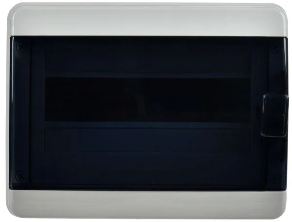 Корпус пластиковый КМПн-12 IP65 черн. прозр. дверь TEKFOR IEK TF5-KP72-N-12-65-K03-K02