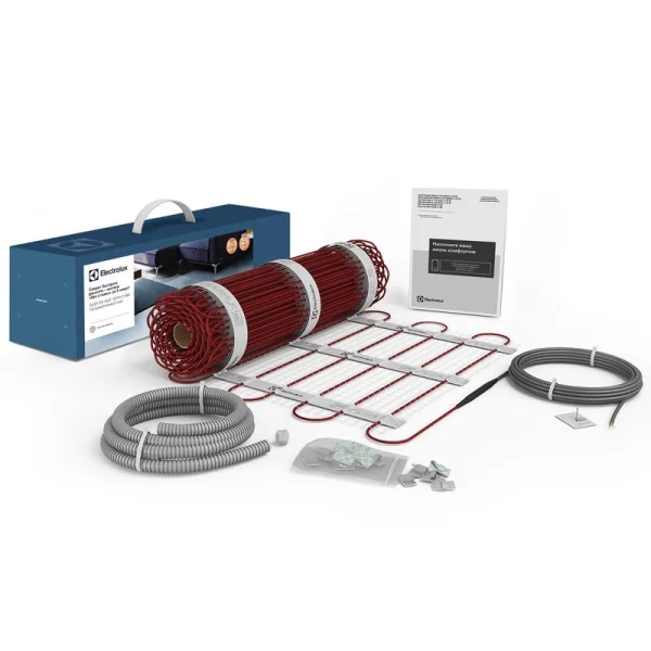Комплект "Теплый пол с терморегулятором" (мат) EEFM 2-180-1.5 Electrolux НС-1432011 Комплект "Теплый пол с терморегулятором" (мат) EEFM 2-180-1.5 Electrolux НС-1432011