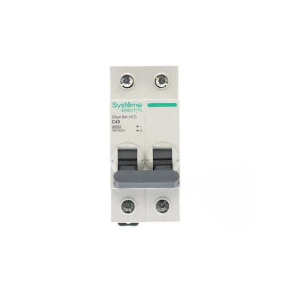 Выключатель автоматический 2п City9 Set (АВ) С 40А 6кА 230В SE C9F36240
