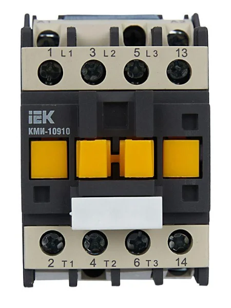 Контактор КМИ-10910 9А 230В/АС3 1НО IEK KKM11-009-230-10