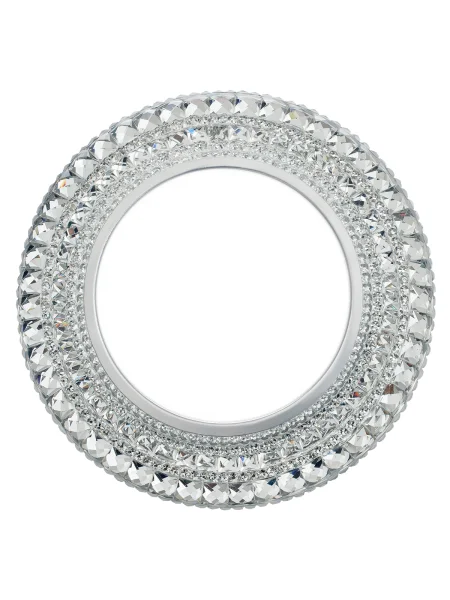 Светильник встраиваемый СВ 03-10 GX53 230В LED подсветка 5 Вт зеркальный/хром TDM