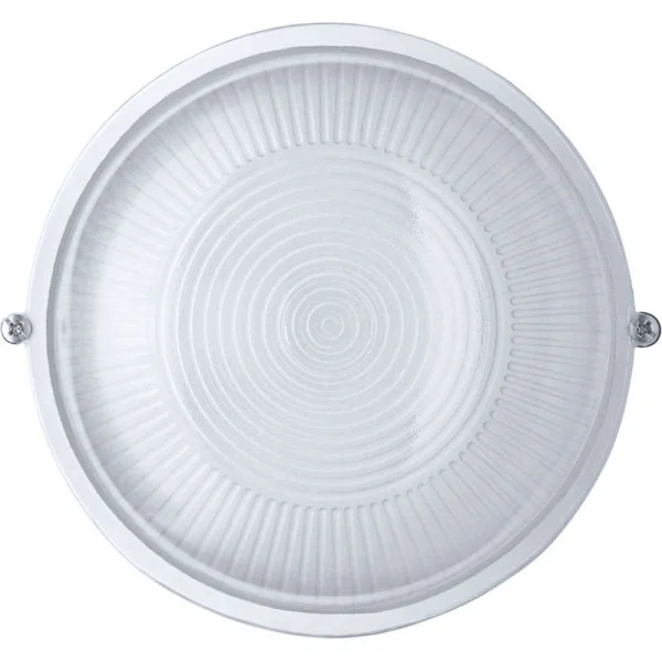 Светильник ЛОН 94 802 NBL-R1-60-E27/WH 1х60Вт E27 IP54 (аналог НПБ 1301 бел. круг 60Вт) Navigator 94802