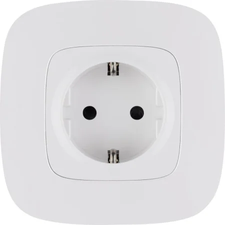 Розетка 1-м СП Valena Allure 16А IP20 250В 2P+E защ. шторки безвинт. клеммы с лицев. панелью механизм бел. Leg 753720