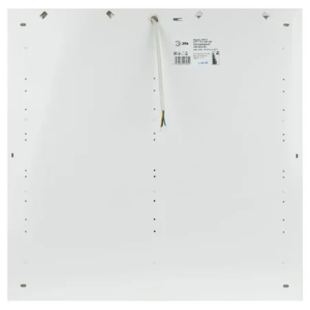 Светильник светодиодный SPO-910-3-40K-045 45Вт 4000К IP40/IP20 4725лм 595х595х40 ДВО матов. рассеив. с проводом панель Эра Б0046479