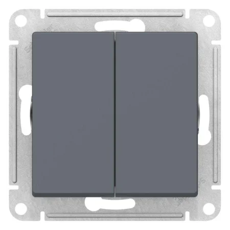 Выключатель 2-кл. AtlasDesign (сх. 2) 10А с самовозвратом механизм грифель SE ATN000717