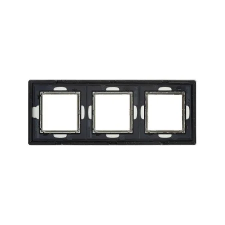 Рамка 3-м 6мод. Avanti алюм. сер. DKC 4404836