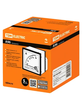 Амперметр А96  2500А/5А-1,5 TDM