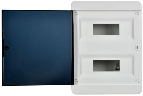 Корпус пластиковый ЩРВ-П-24 IP41 черн. прозр. дверь TEKFOR IEK TF5-KP12-V-24-41-K01-K03