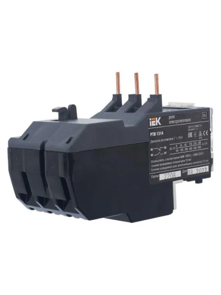 Реле тепл. РТИ 1314 7-10А IEK DRT10-0007-0010
