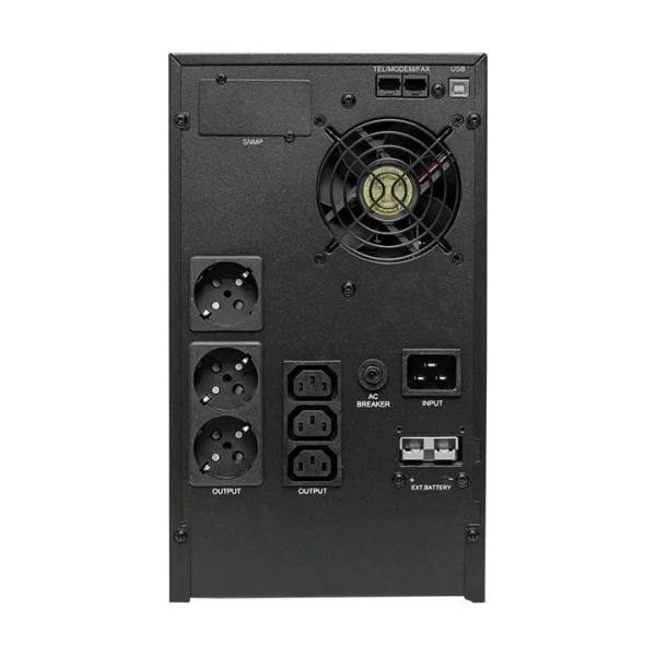 Источник бесперебойного питания линейно-интерактивный E-Power PSW 600 3000В.А напольный без АКБ с усилен. ЗУ PROxima EKF PSW-630-T