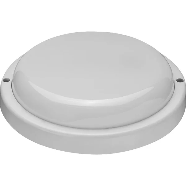 Светильник светодиодный 90 345 OBL-R4-12-4K-WH-IP65-LED-SNRM с микроволновым датчиком ОНЛАЙТ 90345