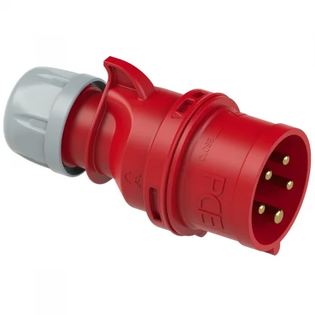 015-6 PCE Вилка кабельная 16А/400V/3P+N+E/IP44