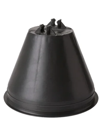 Держатель для плоской кровли 2 фиксатора для прута Ø8 мм, без бетона, ПП TDM