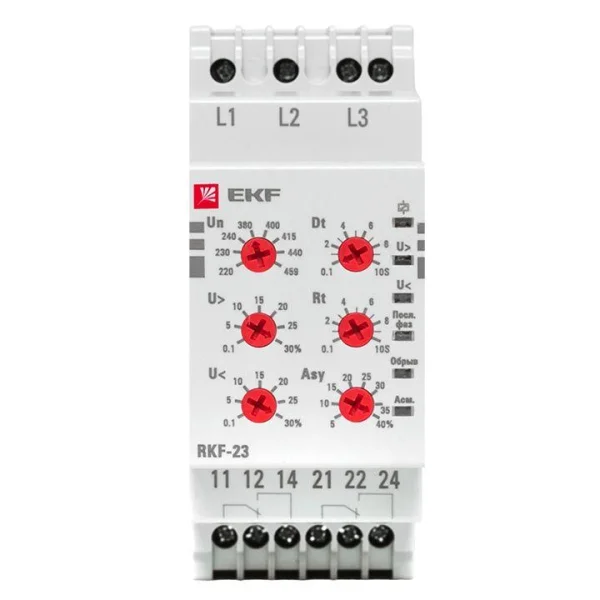 Реле контроля фаз RKF-23 EKF rkf-23