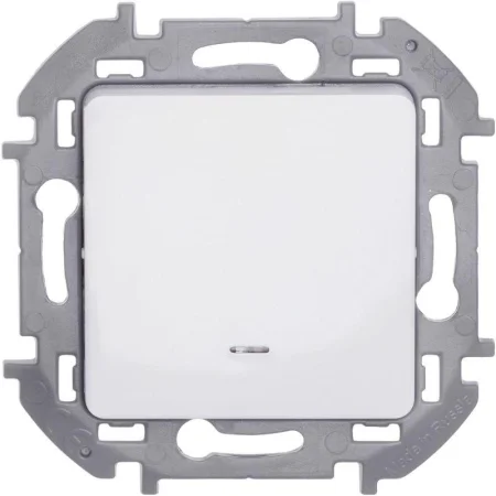 Выключатель 1-кл. Inspiria 10А IP20 250В 10AX с подсветкой/индикацией механизм бел. Leg 673610