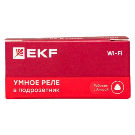 Реле в подрозетник 2-канальное Умное Wi-Fi Connect EKF ssh-2g-wf
