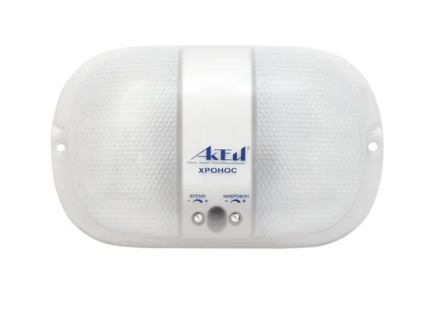 Светильник светодиодный ЖКХ Хронос 9Вт с оптико-акустическим датчиком 3 режима работы Актей 75-009-IP30-SENSOR