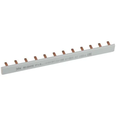 Шина соединительная PIN (штырь) 1п 63А 22см 12мод. Эра Б0067430