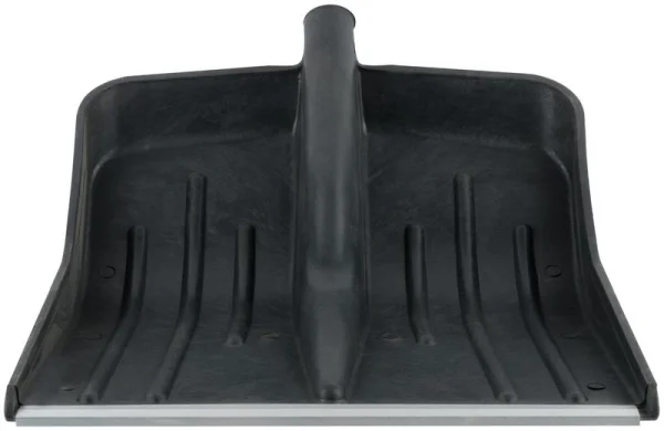 Лопата для уборки снега большая 420х420мм без черенка пластик. 68100