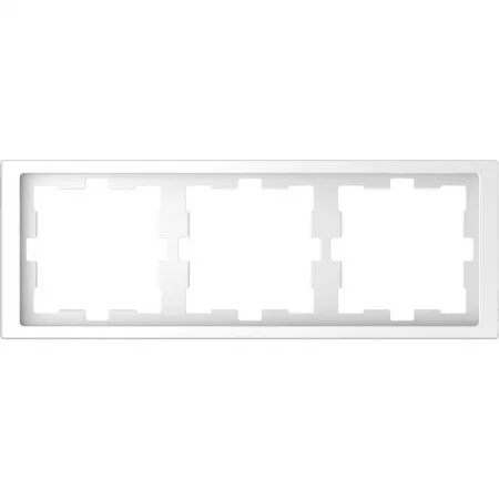 Рамка 3-м Merten D-Life SD бел. лотос SchE MTN4030-6535