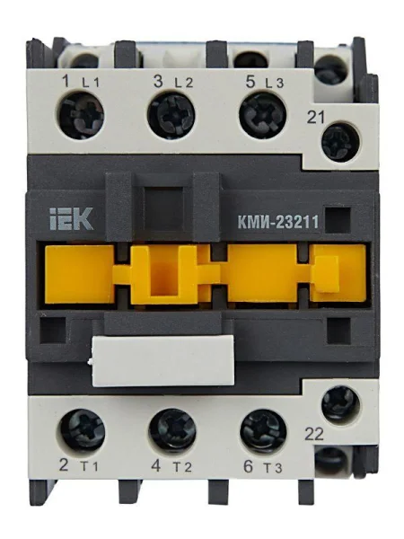 Контактор КМИ-23211 32А 230В/АС3 1НЗ IEK KKM21-032-230-01