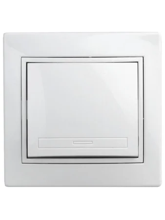 Выключатель 1-кл. СП Plano 10А IP20 1-101-01 250В бел. Intro Б0027586