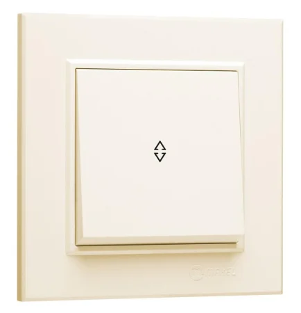 Переключатель 1-кл. СП Karea 10А IP20 крем. Makel 56010005