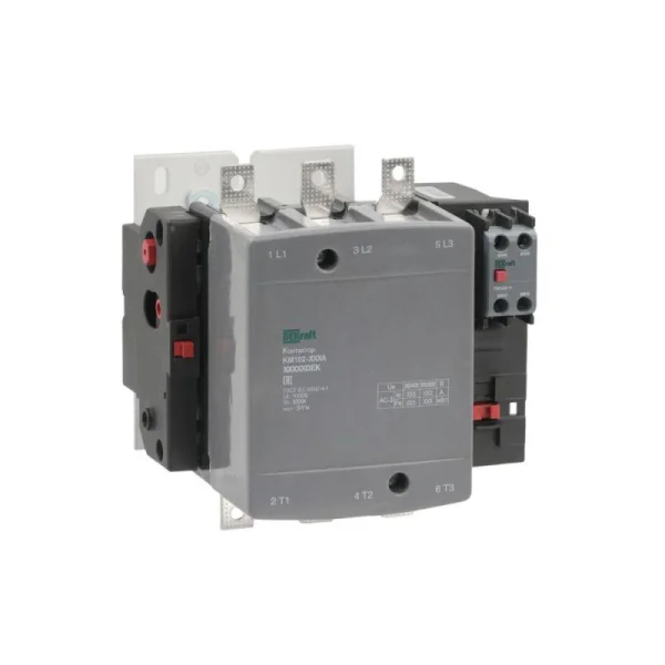 Контактор 115А 110В АС АС3 АС4 1НО+1НЗ КМ-102 DEKraft 21936DEK