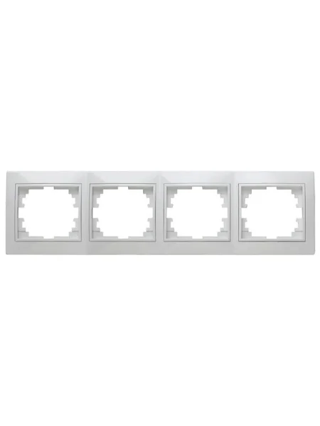 Рамка 4-м СП Plano 1-504-01 гор. бел. Intro Б0027629