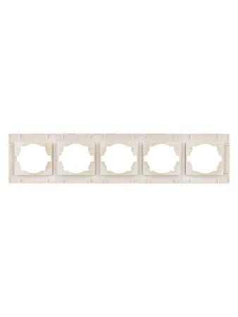 Рамка 5-ти постовая горизонтальная сосна "Лама" TDM