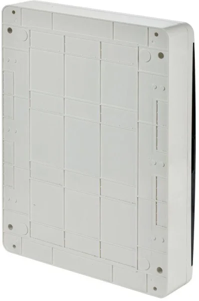 Корпус пластиковый ЩРН-П-54 IP41 черн. прозр. дверь TEKFOR IEK TF5-KP12-N-54-41-K01-K03