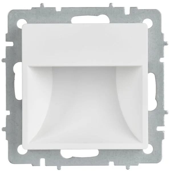 Подсветка светодиодная BRITE ПЛ20-БрАБ встраив. механизм арктич. бел. IEK BR-FL20-K91