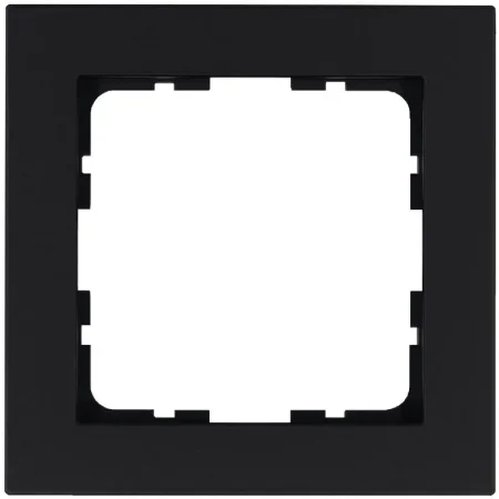 Рамка 1-м G-Classic черн. матов. soft touch Jasmart G1001PB