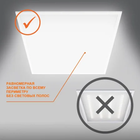 Светильник светодиодный ECO CLASS PANEL 600 36W 840 36Вт 4000К панель LEDVANCE 4099854246579