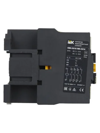 Контактор КМИ-23210 32А 230В/АС3 1НО IEK KKM21-032-230-10